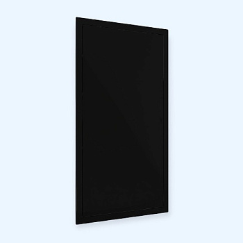 L2040N black Люк ревизионный LN фланец 200х400 нажимной 223х423 пластик black EVECS